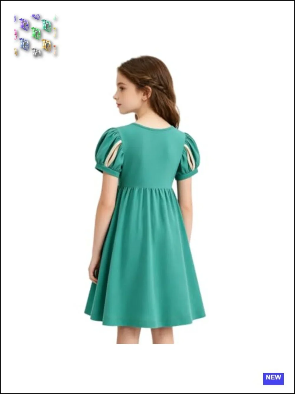 Kids Medieval Princess Costume Dress Cotton Fancy Tutu